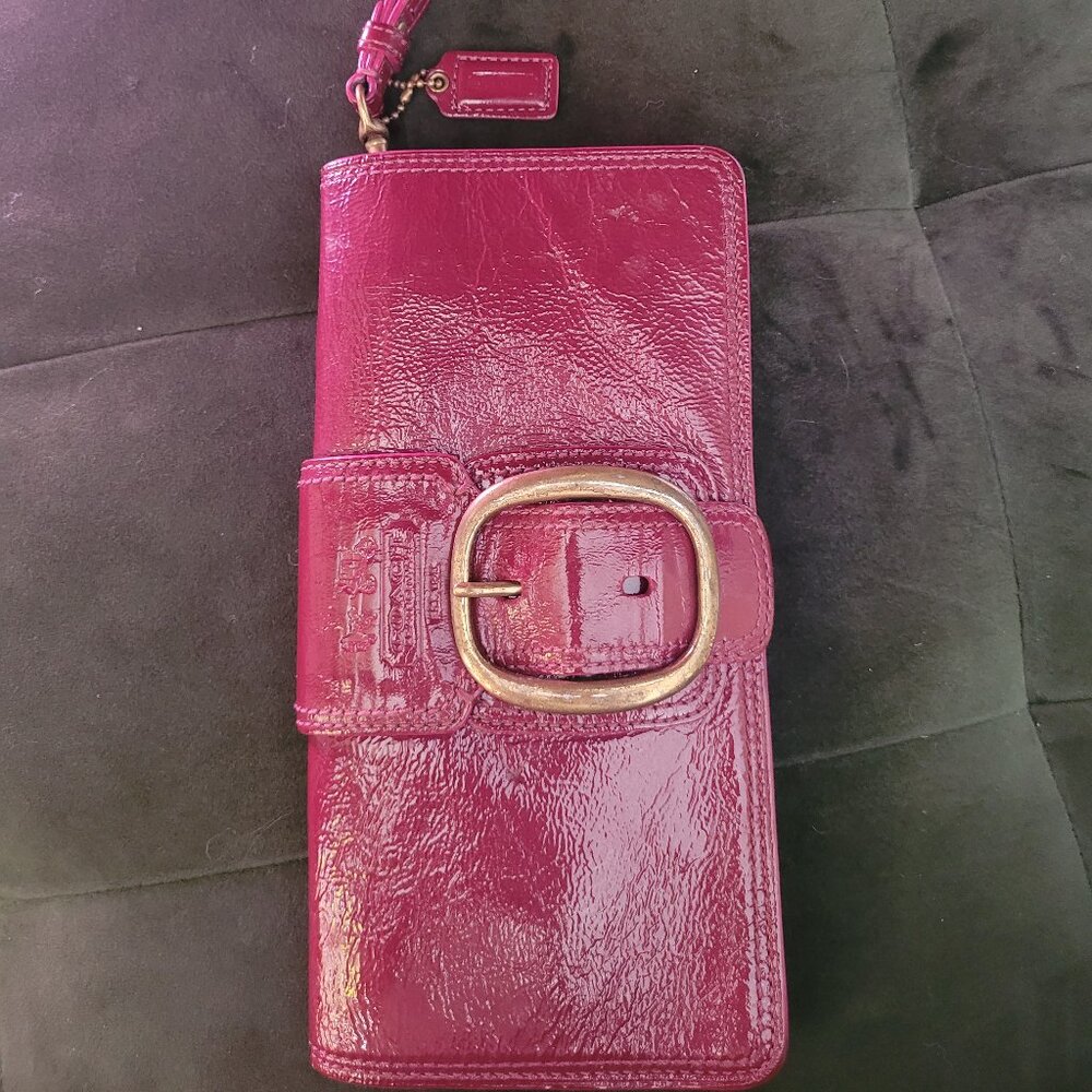 COACH Bleecker wrist wallet/clutch